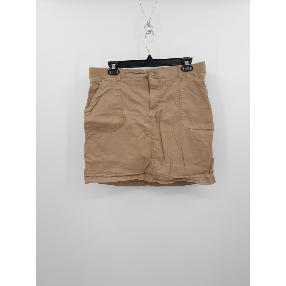 Riders by Lee mid-rise tan skirt size 10M